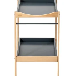Table à langer Margot en bois hybride anthracite|Combelle New