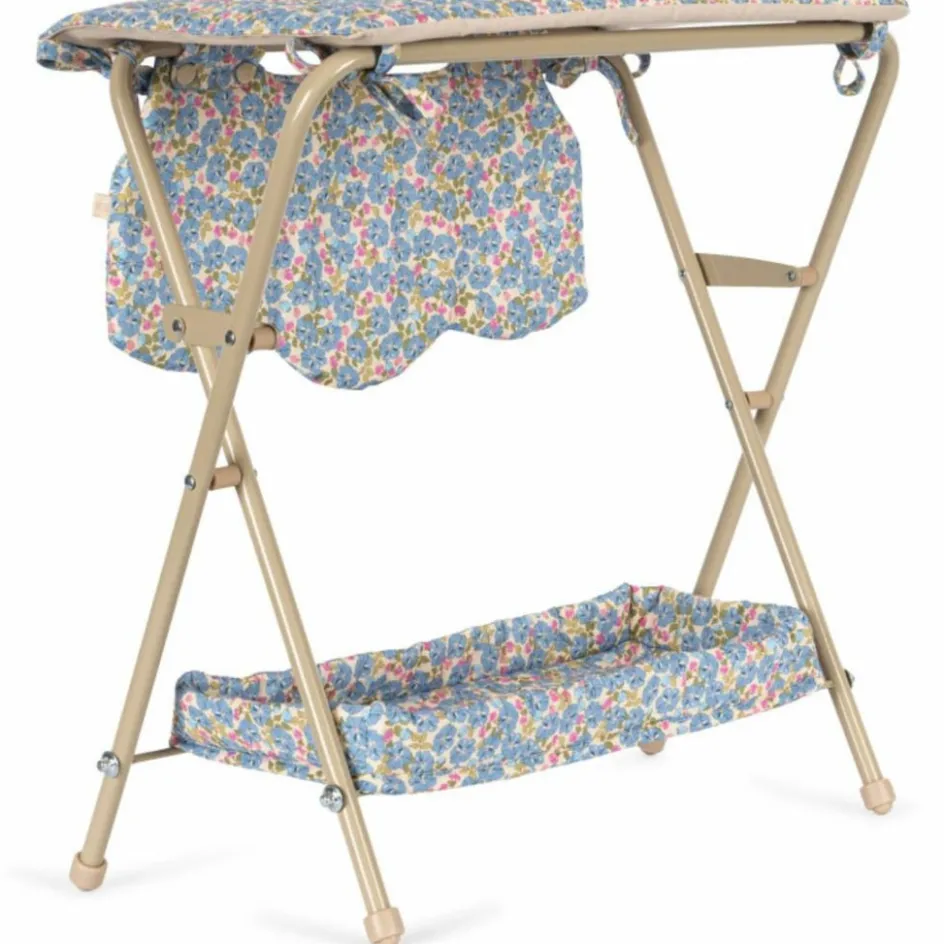 Table à langer pour poupée Fleur Rosier|Konges Slojd