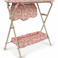 New Konges Slojd Table à langer pour poupée Rose anglaise