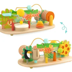Clearance Djeco Table d'activités à poser Baby couleur Multi Sound