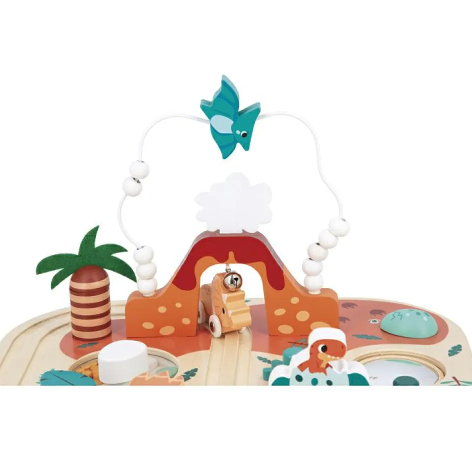 New Janod Table d'activités en bois Dino