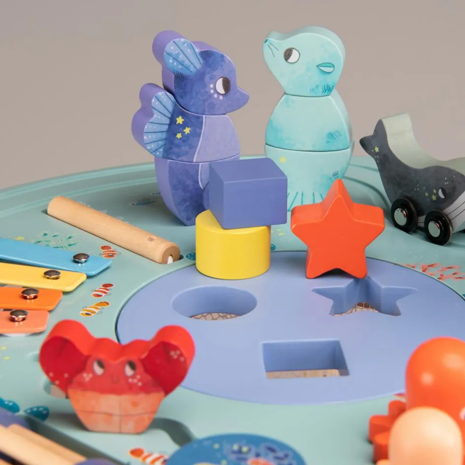 Sale Moulin Roty Table d'activités Les aventures de Paulie