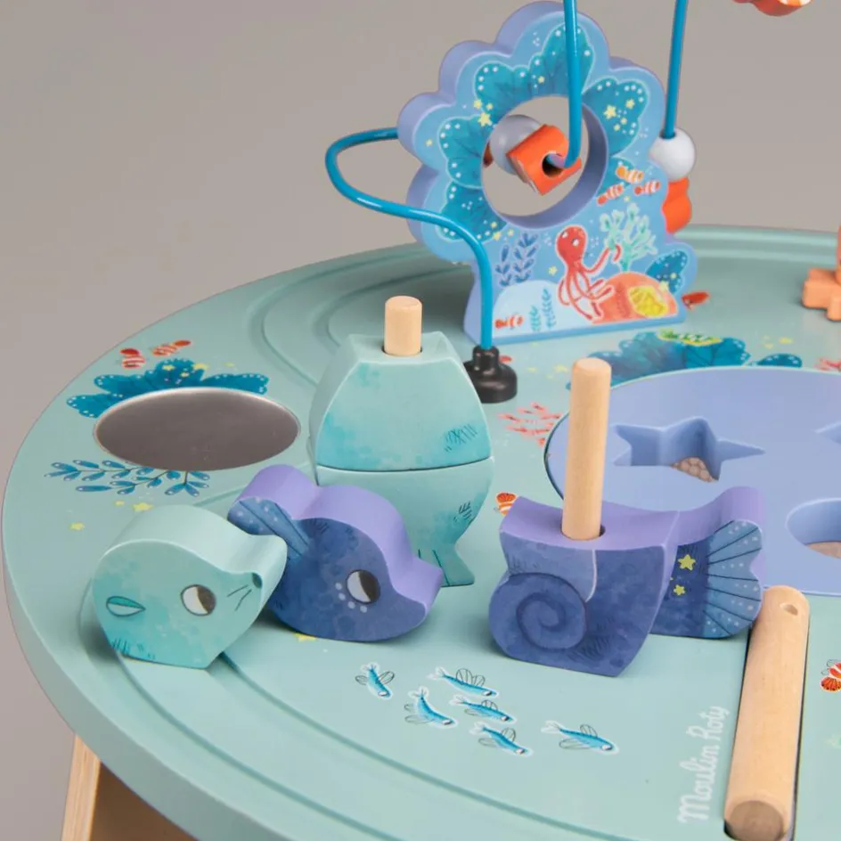 Sale Moulin Roty Table d'activités Les aventures de Paulie