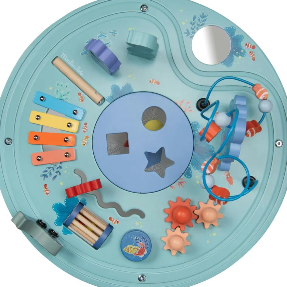 Sale Moulin Roty Table d'activités Les aventures de Paulie