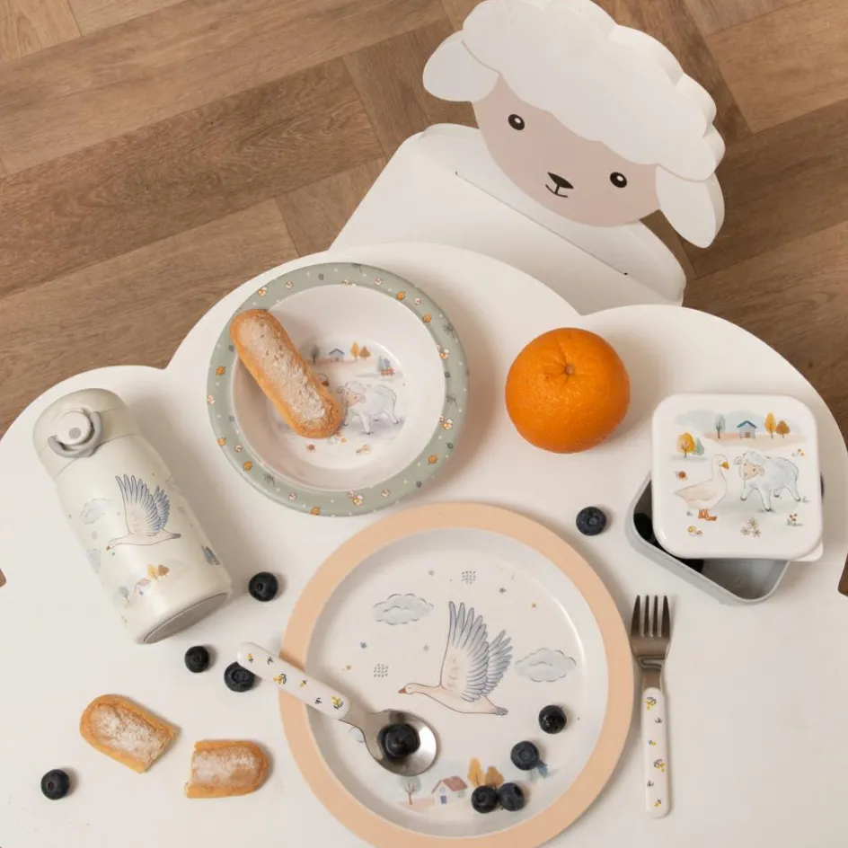 Amadeus Les Petits Table enfant nuage en bois Louison le mouton