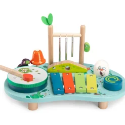 New Moulin Roty Table multi-activités musicales Dans la jungle