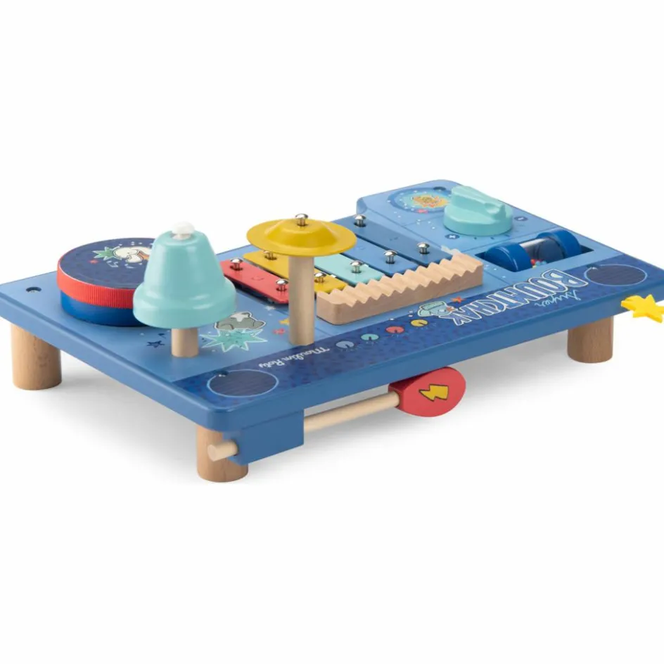 Sale Moulin Roty Table multi-activités musicale Puce & Pilou