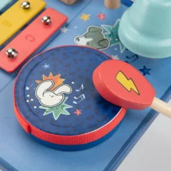 Sale Moulin Roty Table multi-activités musicale Puce & Pilou