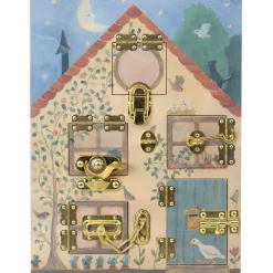 Clearance Egmont Toys Tableau d'activités Maison des lapins (40 x 30 cm)