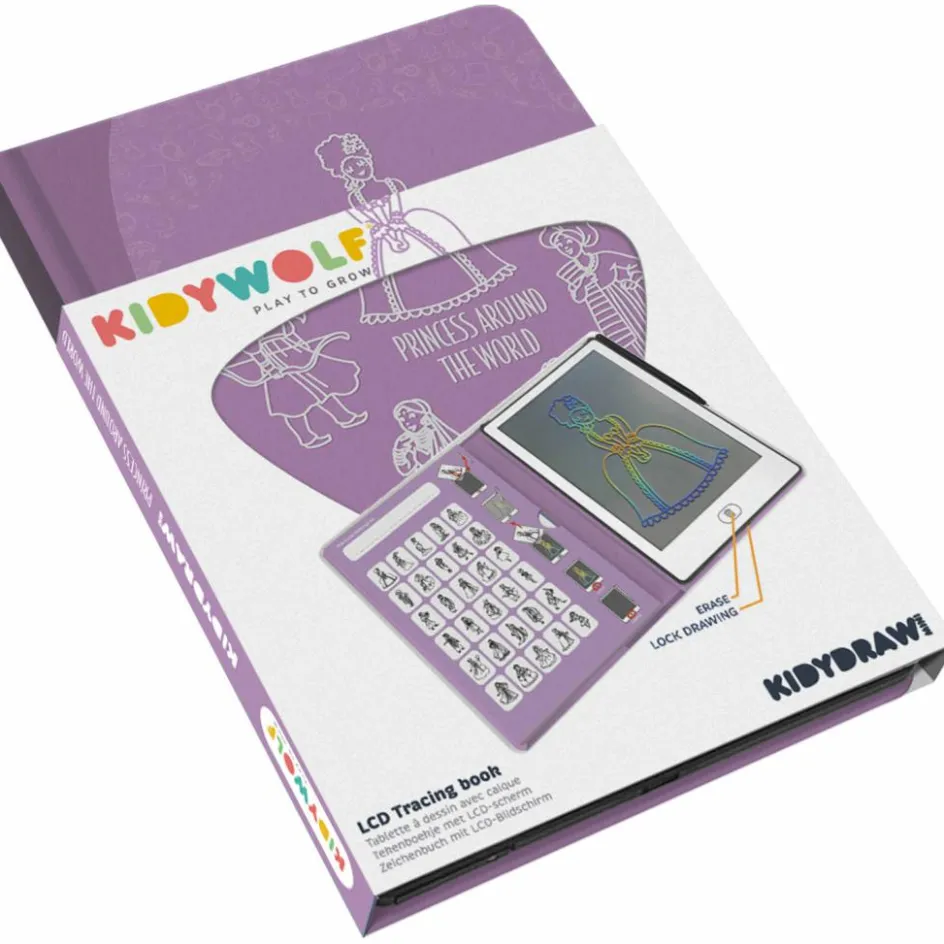 Tablette à dessin KIDYDRAW-MINI Princesses|KIDYWOLF New
