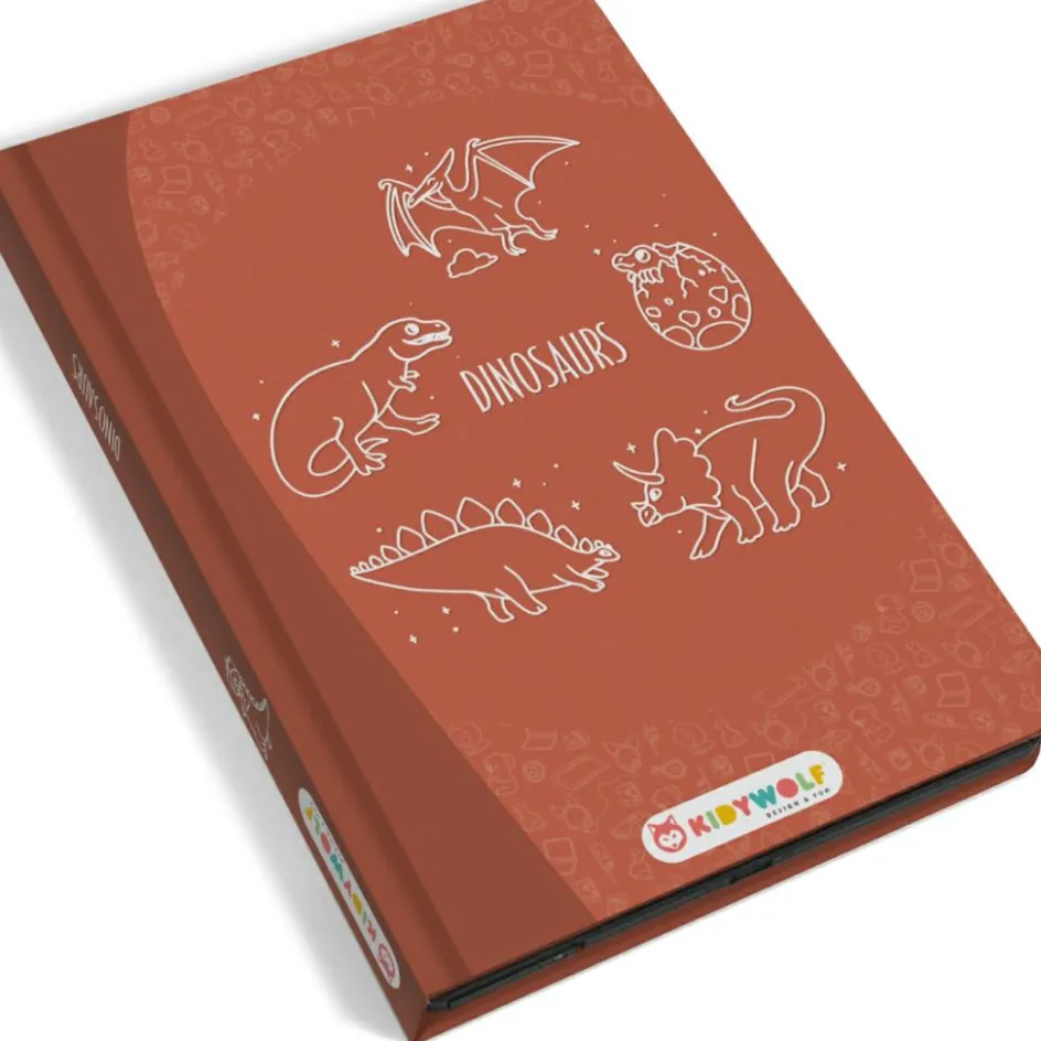 Tablette à dessin KIDYDRAW-MINI Dinosaures rouge|KIDYWOLF Online