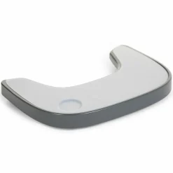 Hot Childhome Tablette de repas amovible + protection pour chaise haute Evolu 2 ou Evolu One.80° gris anthracite