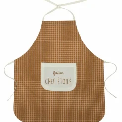 Tablier de cuisine coton enduit Futur chef étoilé|BB & Co
