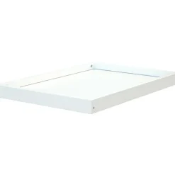 Clearance AT4 Étagère supplémentaire en bois de hêtre pour table à langer Confort blanc