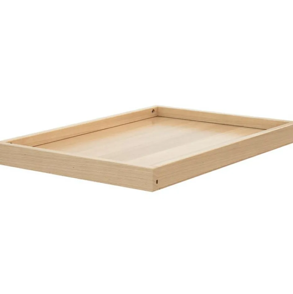 Étagère supplémentaire en bois de hêtre verni pour table à langer Confort|AT4 Best