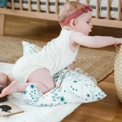 Taie d'oreiller en coton bio Yukari Douceur Original (40 x 60 cm)|Kadolis