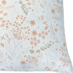 Taie d'oreiller en coton bio Yukari Peach (40 x 60 cm)|Kadolis Outlet