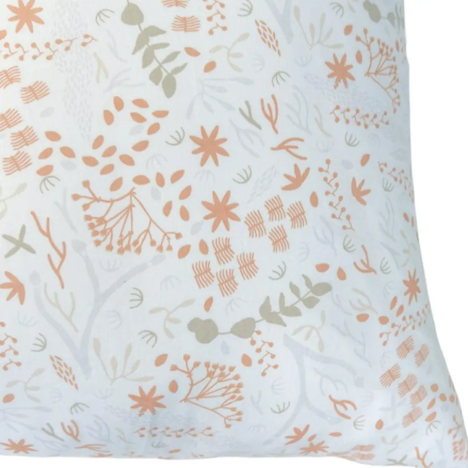 Taie d'oreiller en coton bio Yukari Peach (40 x 60 cm)|Kadolis Outlet
