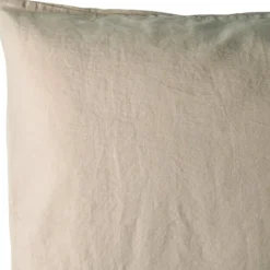 Discount Kadolis Taie d'oreiller satin de coton bio Lin (40 x 60 cm)