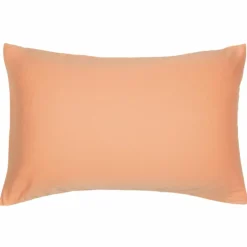 Taie d'oreiller Satin Peach (50 x 70 cm)|Kadolis Outlet