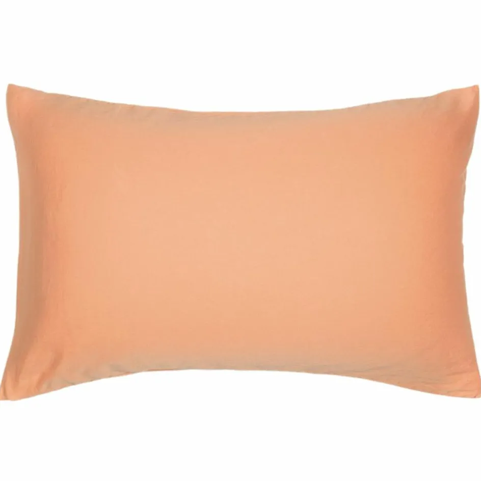 Hot Kadolis Taie d'oreiller Satin Peach (40 x 60 cm)
