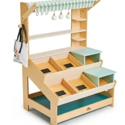 Tender Leaf Étal de marché en bois