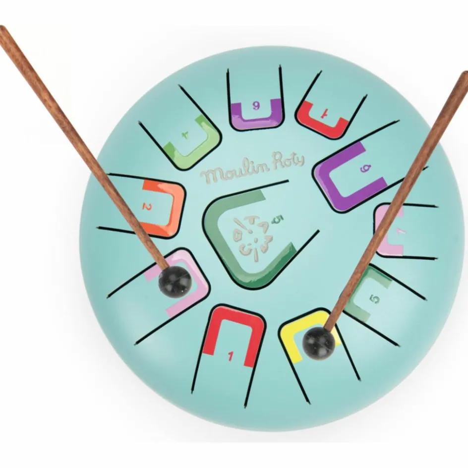 Best Moulin Roty Tambour à languettes Puce & Pilou