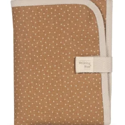 Tapis à langer à pois Poppy Cannelle|Walking Mum Hot