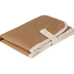 Tapis à langer à pois Poppy Cannelle|Walking Mum Hot