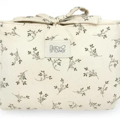 Tapis à langer Audrey Olive Bloom Canvas|Babyshower New