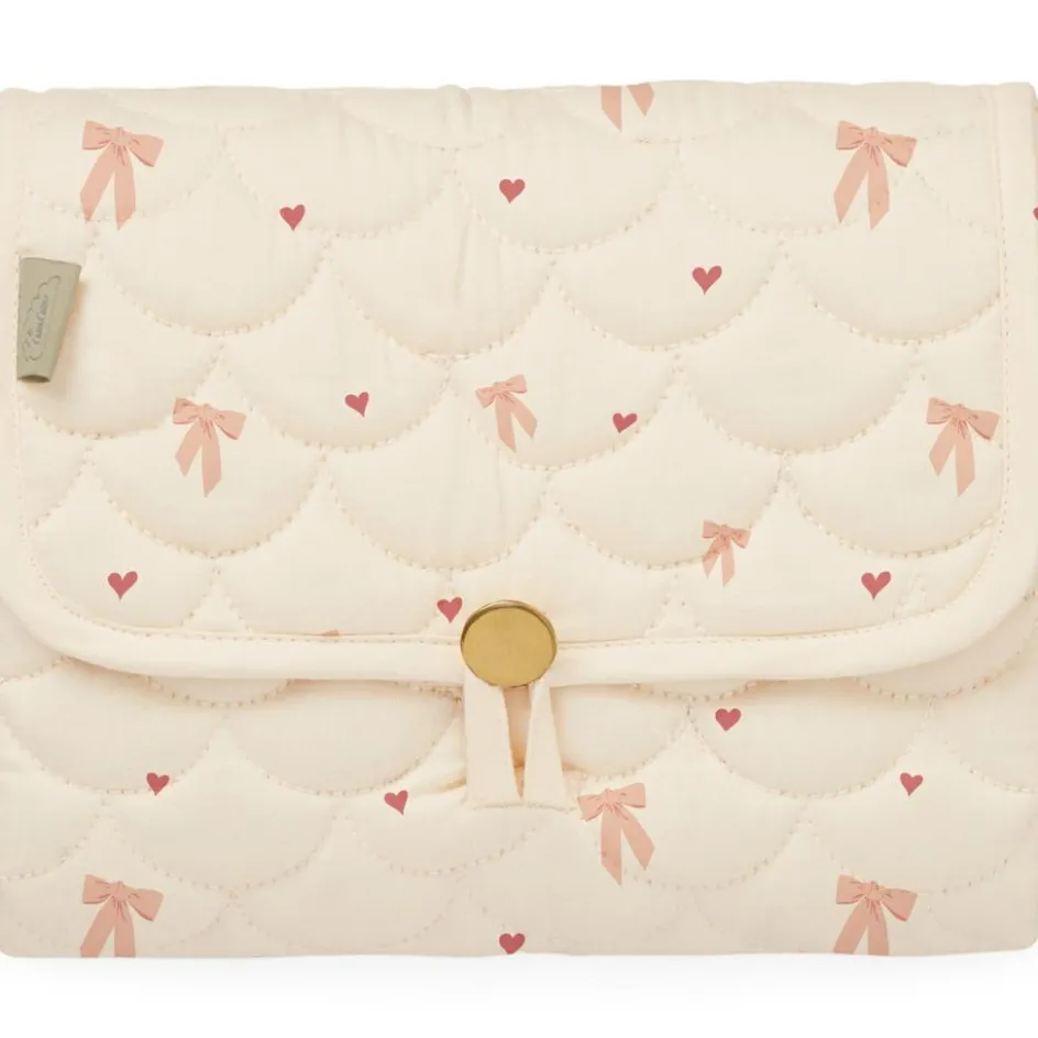 Online Cam Cam Copenhagen Tapis à langer de voyage matelassé Bows