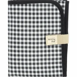 New Walking Mum Tapis à langer I Love Vichy Noir