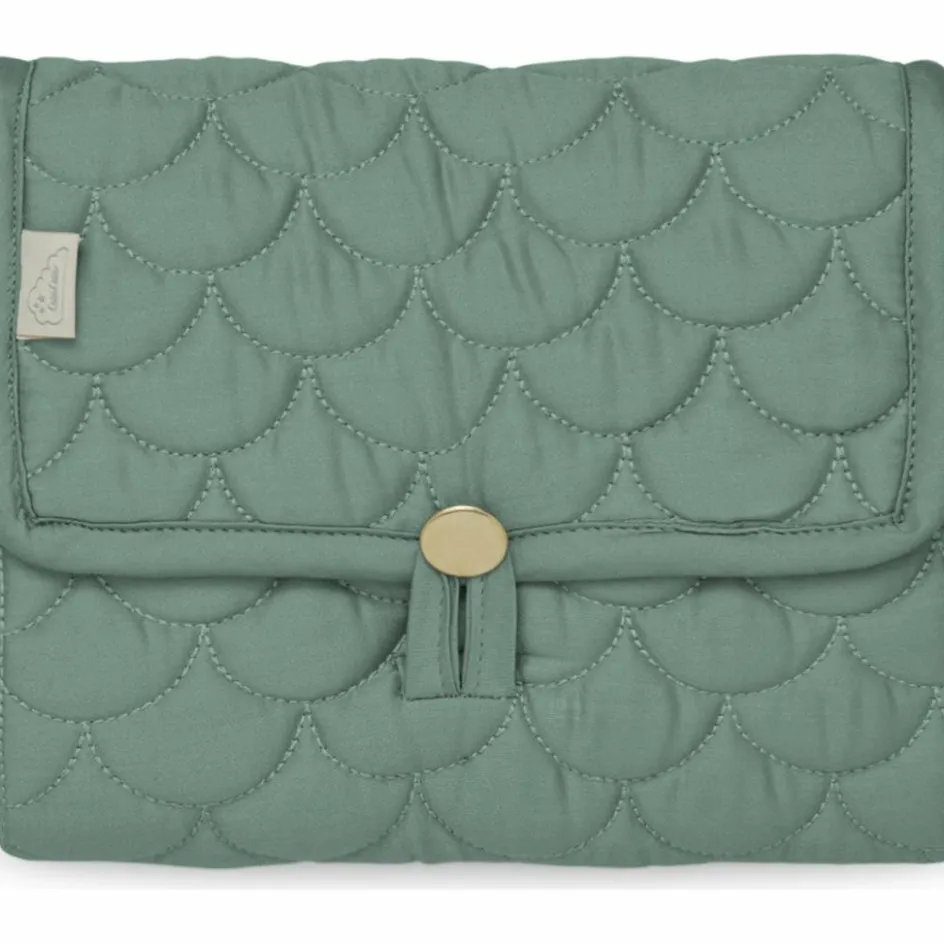 Clearance Cam Cam Copenhagen Tapis à langer matelassé Ivy Green