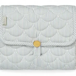 Clearance Cam Cam Copenhagen Tapis à langer nomade Classic Stripes Blue
