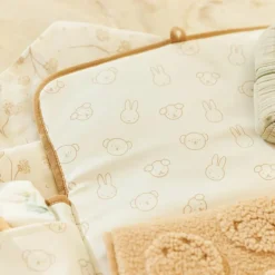 New Jollein Tapis à langer nomade Miffy Jacquard Teddy Biscuit