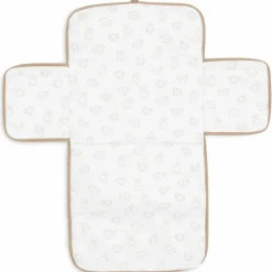 New Jollein Tapis à langer nomade Miffy Jacquard Teddy Biscuit