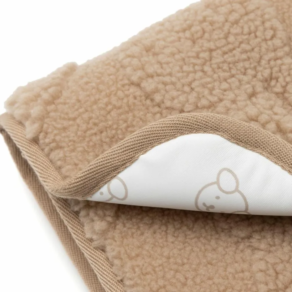 New Jollein Tapis à langer nomade Miffy Jacquard Teddy Biscuit