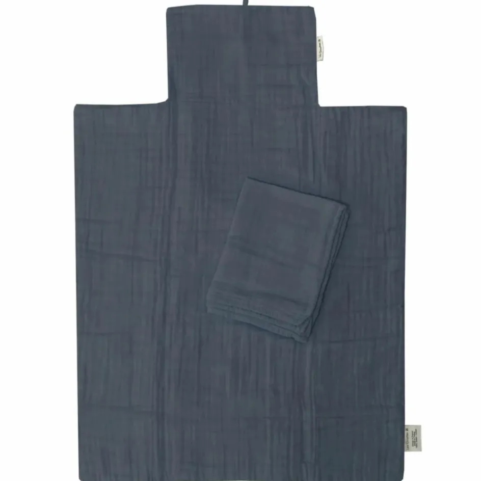 Hot Les Griottes Tapis à langer nomade Pétrole (personnalisable)