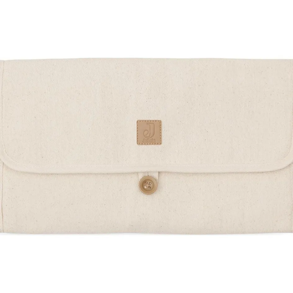 New Jollein Tapis à langer nomade Twill Natural