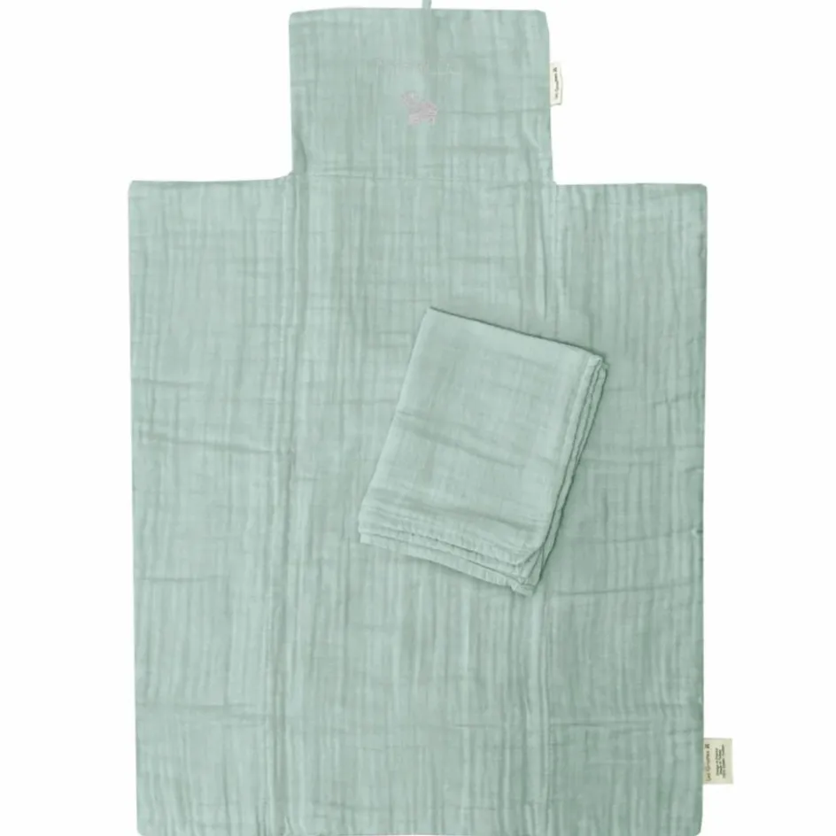 New Les Griottes Tapis à langer nomade Vert amande (personnalisable)