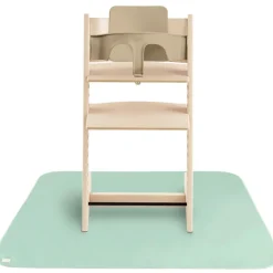 Tapis anti-éclaboussure Roman Green (108 x 108 cm)|Mushie