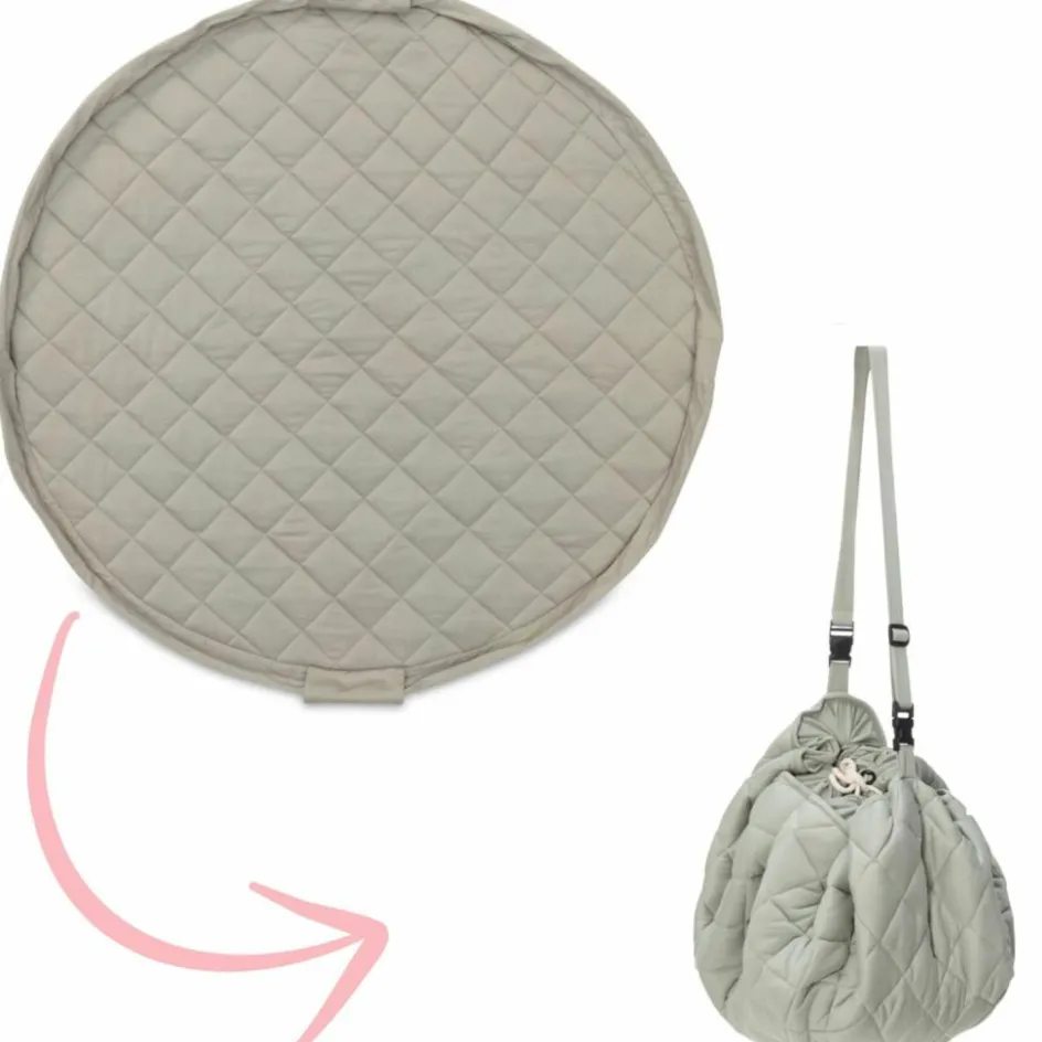 New Play&Go Tapis de jeu 2 en 1 Noomad Organic Soft Meadow Green