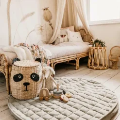 New Play&Go Tapis de jeu 2 en 1 Noomad Organic Soft Meadow Green