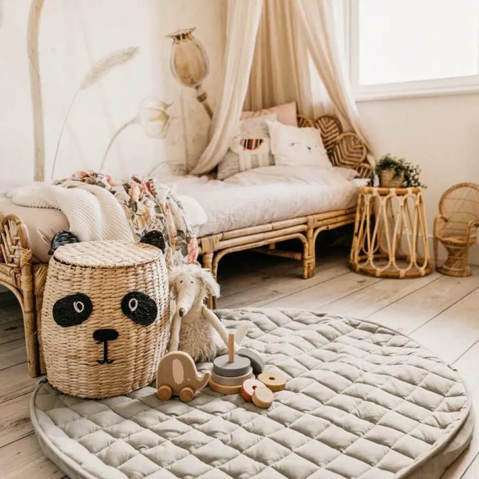 New Play&Go Tapis de jeu 2 en 1 Noomad Organic Soft Meadow Green