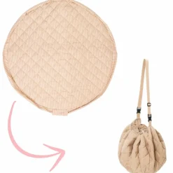 Discount Play&Go Tapis de jeu 2 en 1 Noomad Organic Soft Stripes Brown