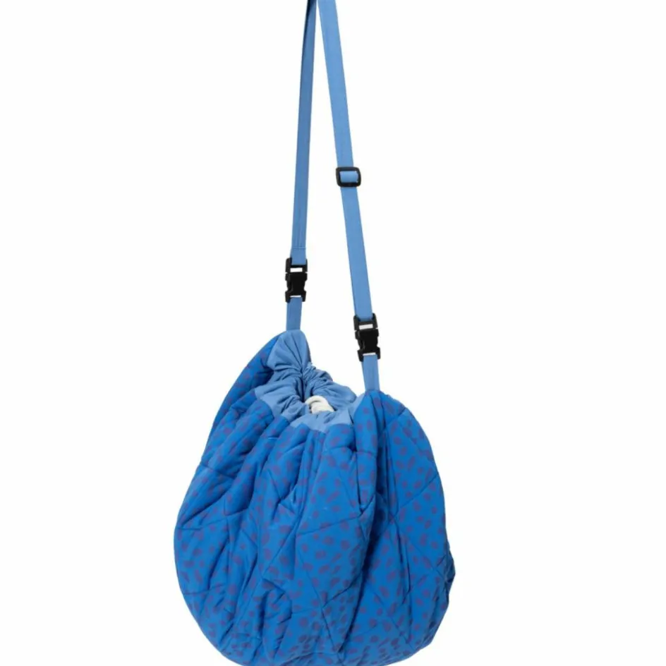 Tapis de jeu 2 en 1 Noomad Organic Soft Puce et Pilou Moulin Roty|Play&Go Outlet