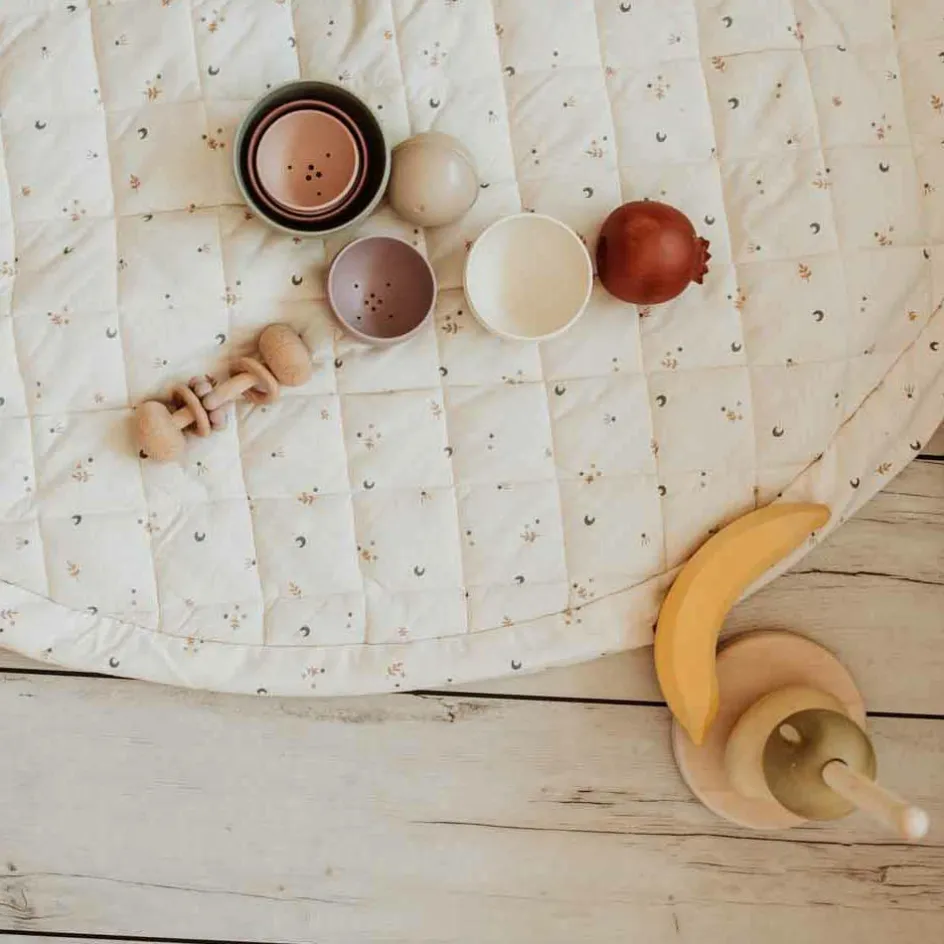 Tapis de jeu 2 en 1 Noomad Organic Soft Moon|Play&Go Sale