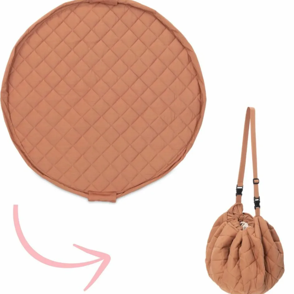 Online Play&Go Tapis de jeu 2 en 1 Noomad Organic Soft Tawny Brown