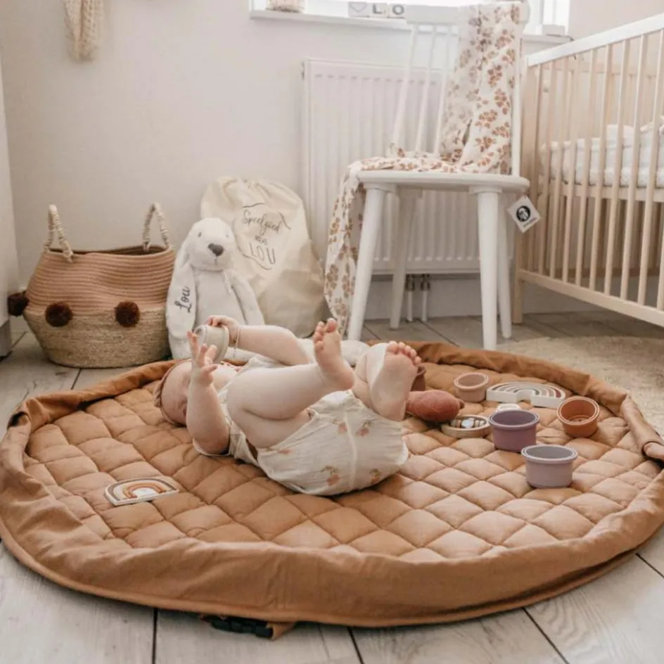 Online Play&Go Tapis de jeu 2 en 1 Noomad Organic Soft Tawny Brown