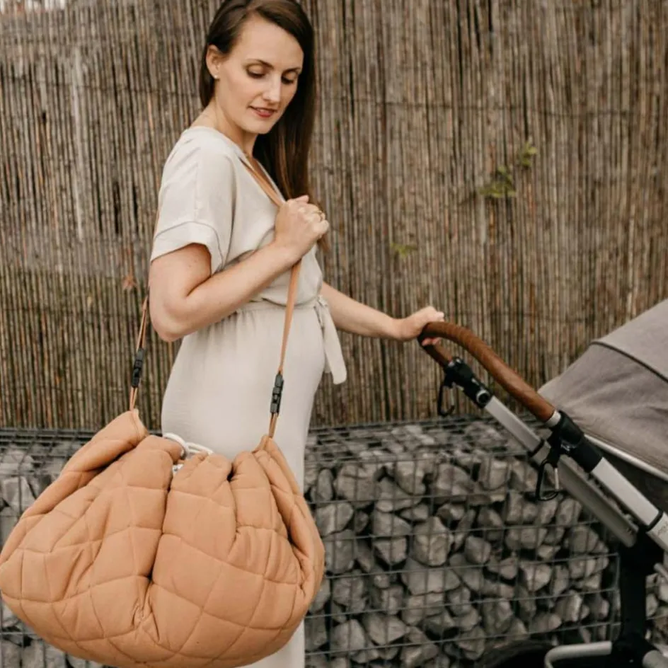 Online Play&Go Tapis de jeu 2 en 1 Noomad Organic Soft Tawny Brown